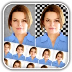 Logo of Passport Size Photo Maker android Application 